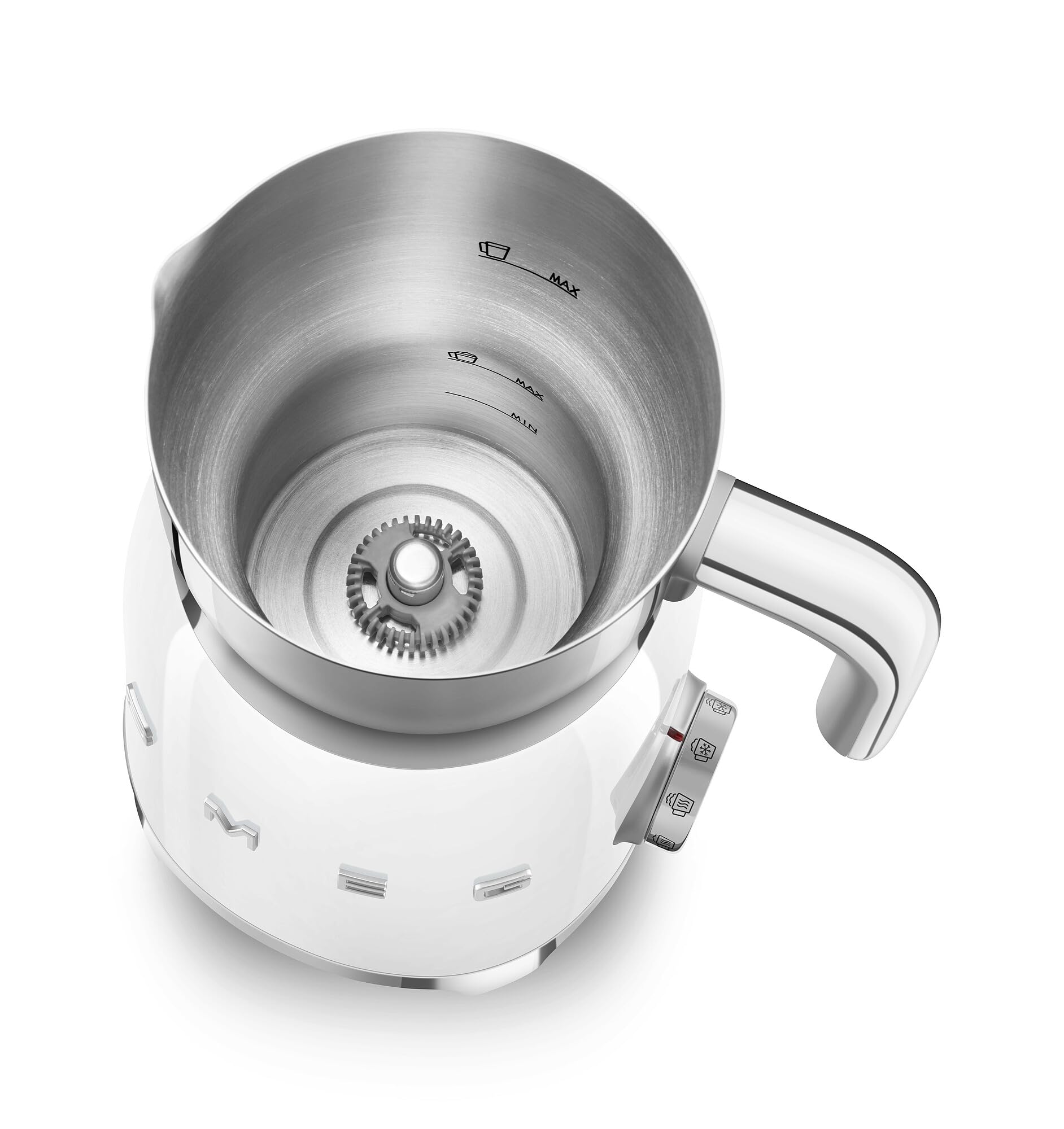 Smeg MFF11WHEU 50's Style Milk Frother White
