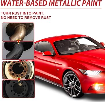 Rust Renovator, 300g Rust Remover for Metal, Rust Conversion Agent, Water-Based Metal Rust Remover, Removal Converter Metallic Paint, Multi Purpose Anti-Rust Paint (1pcs, White)