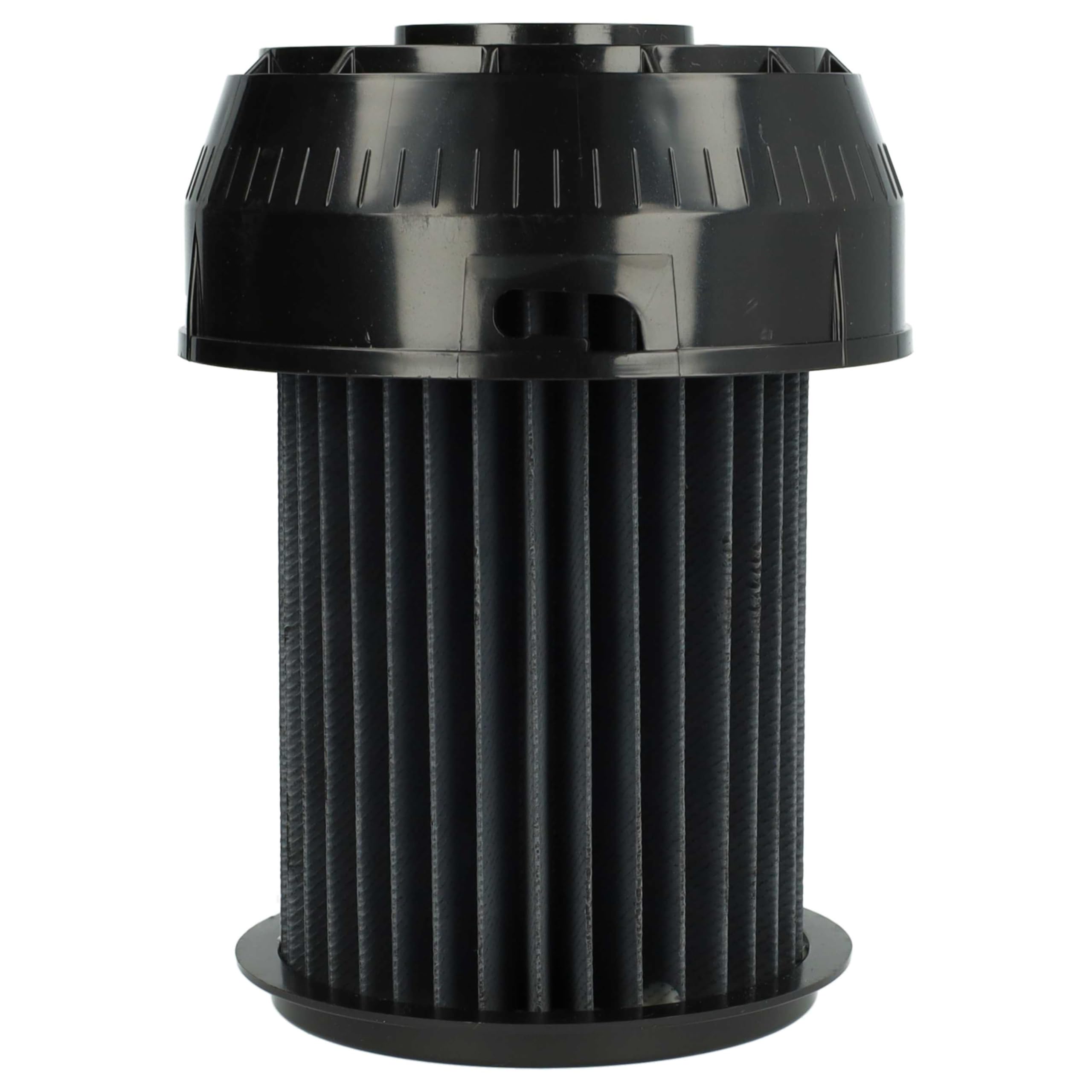 vhbw 3x filtro a pieghe piatte compatibile con Siemens VSX 6XTRM/04 X 6.0, 6XTRM 2/04X6.0 aspiratore - nero, lavabile