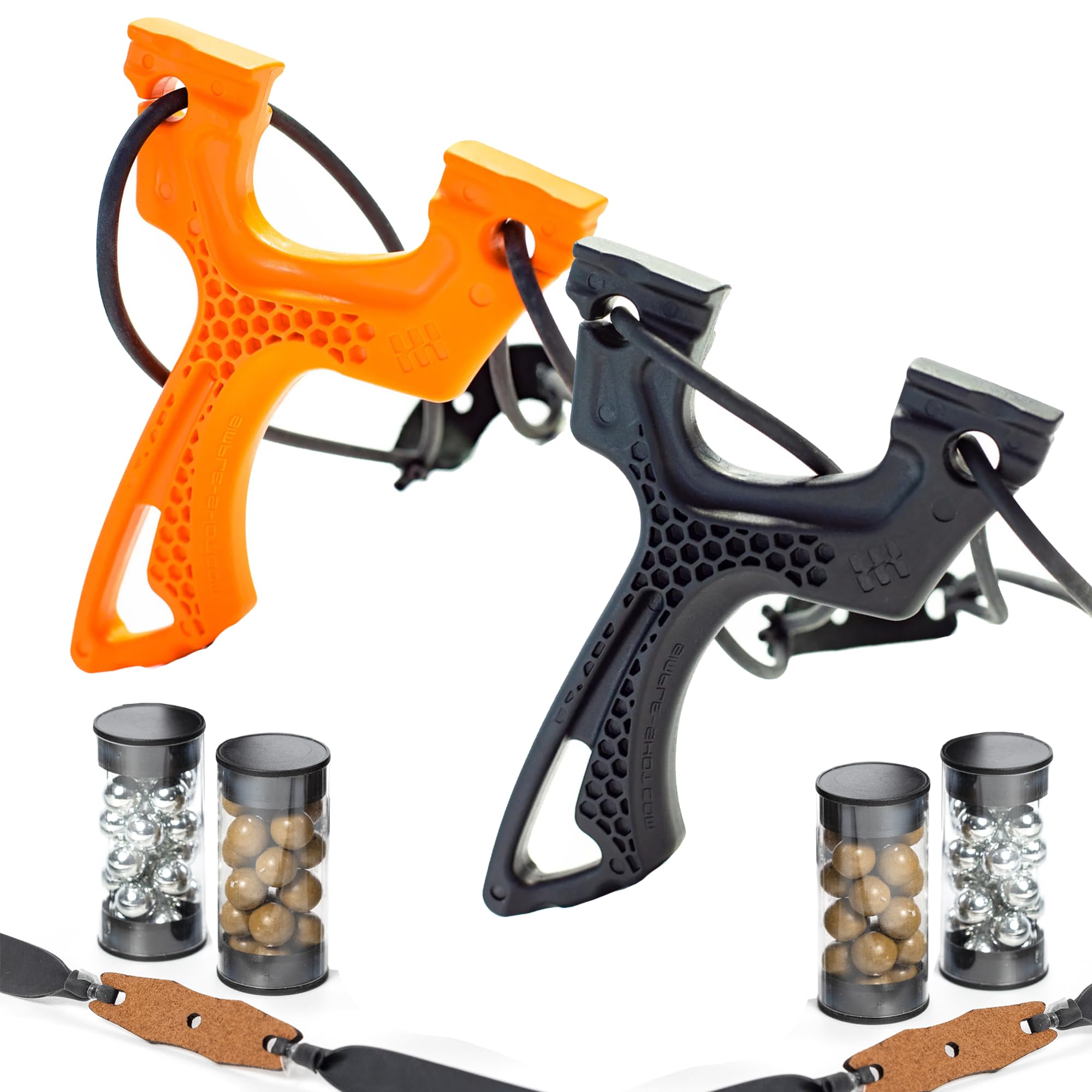 SimpleShot Torque Slingshot Kit (Orange & Black) Bundle