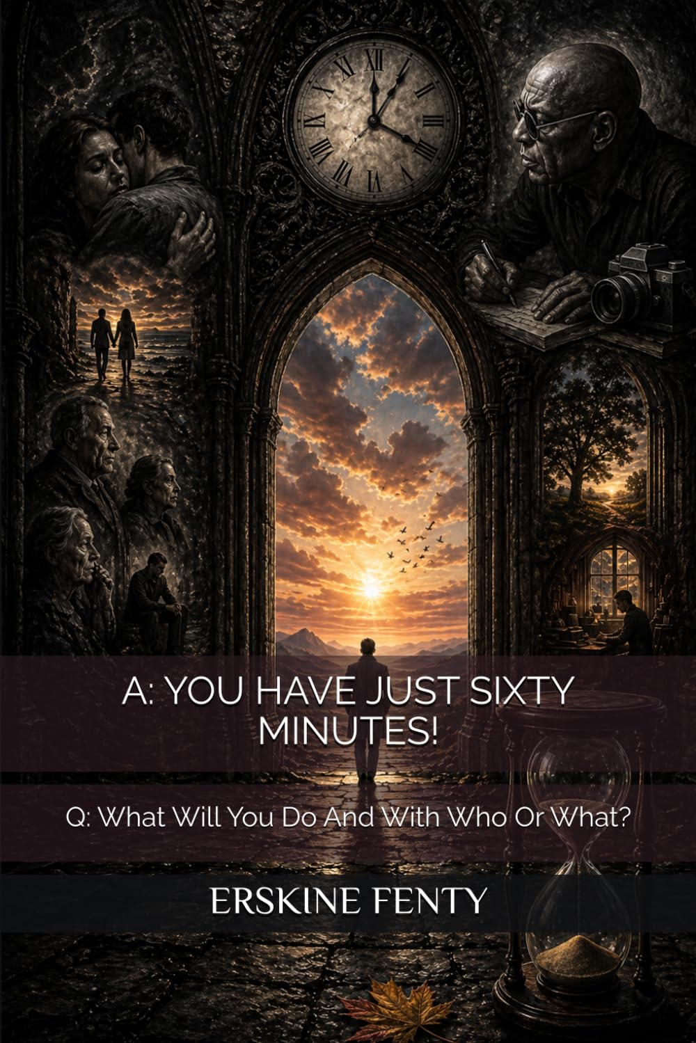 A: YOU HAVE JUST SIXTY MINUTES!: Q: What Will You Do And With Who Or What?