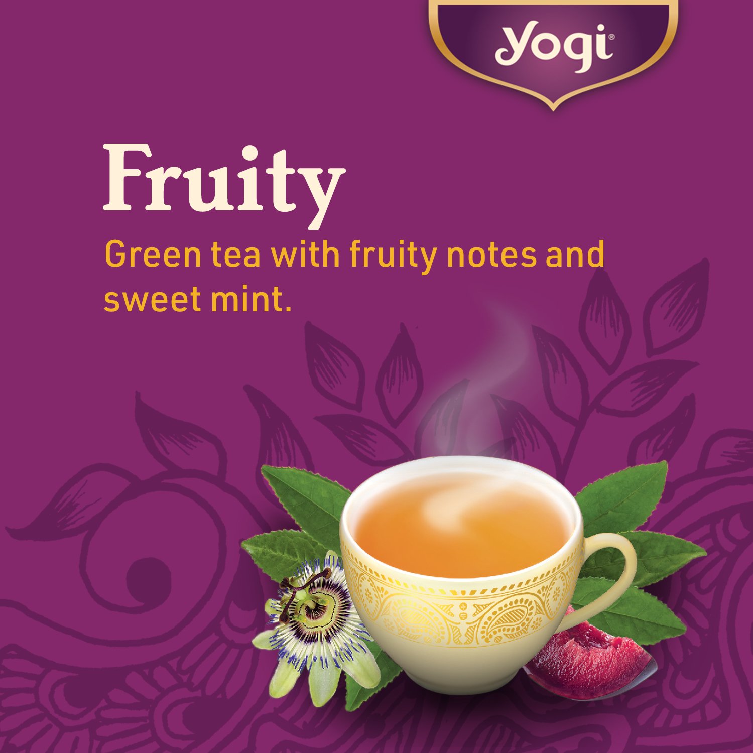 Yogi Tea - Green Tea Kombucha (6 Pack) - Supplies Antioxidants - 96 Tea Bags : Grocery & Gourmet Food