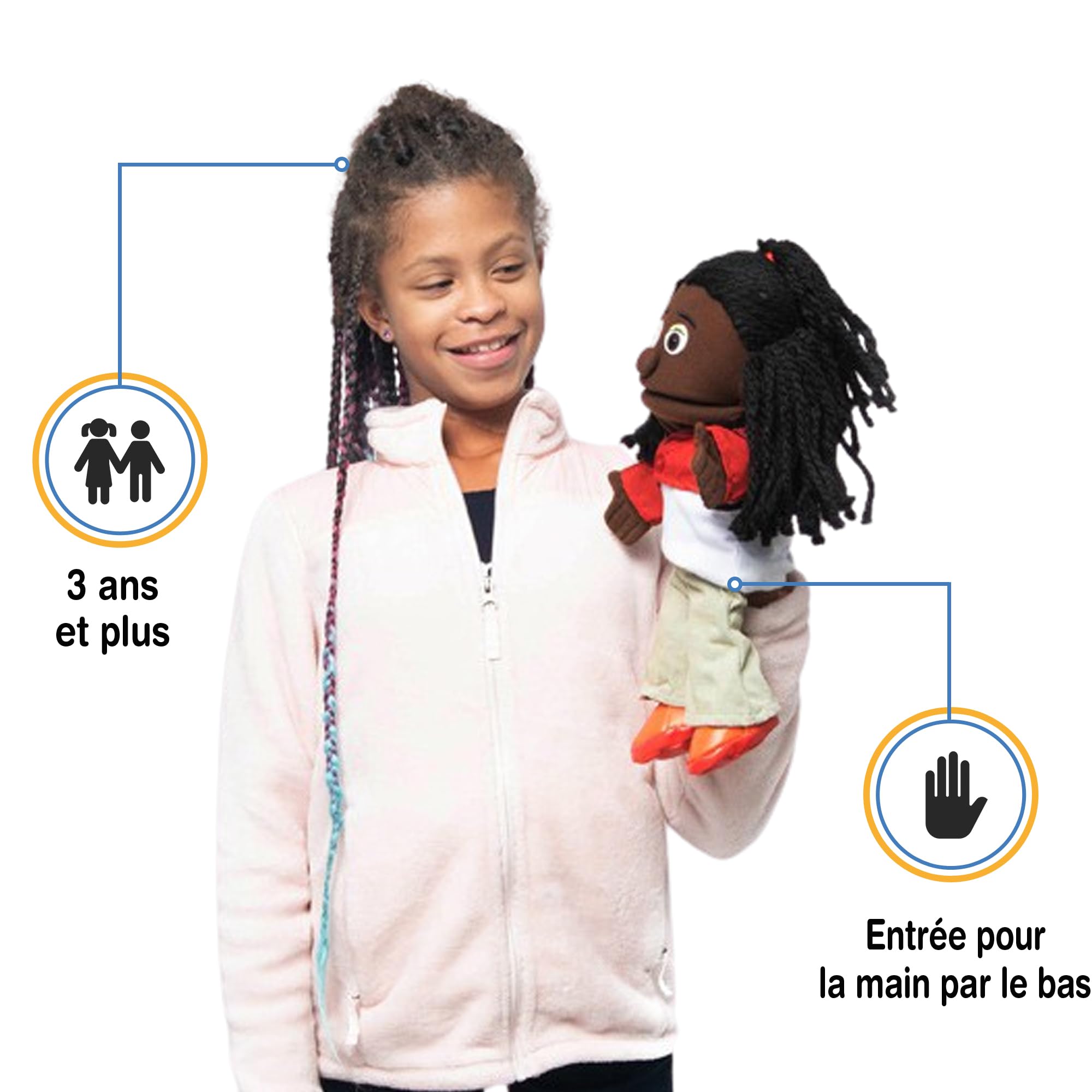 Silly Puppets Sierra 14" Hand Puppet by Silly Puppets