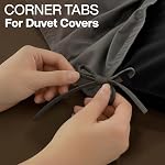 Utopia Bedding Queen Comforter Duvet Insert, Quilted Black Comforter with Corner Tabs, Box Stitched Down Alternative Comforters Queen Size 88 x 88 inches