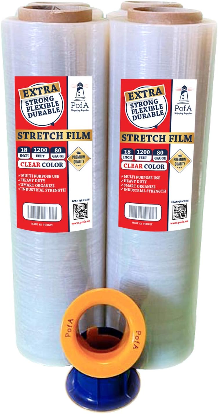 Long Handle Pallet Stretch Wrap Dispenser, Stretch Film Packing Machine, Stretch - View #5