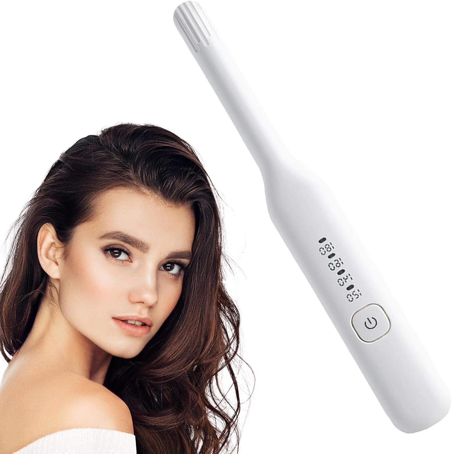 Flat Iron Hair Slager, Hair Roighten voor vrouwen | Curling Flat Iron Styler Slatter,Snel verwarmen haar wankelen met verstelbare temperatuur voor huis en reizen