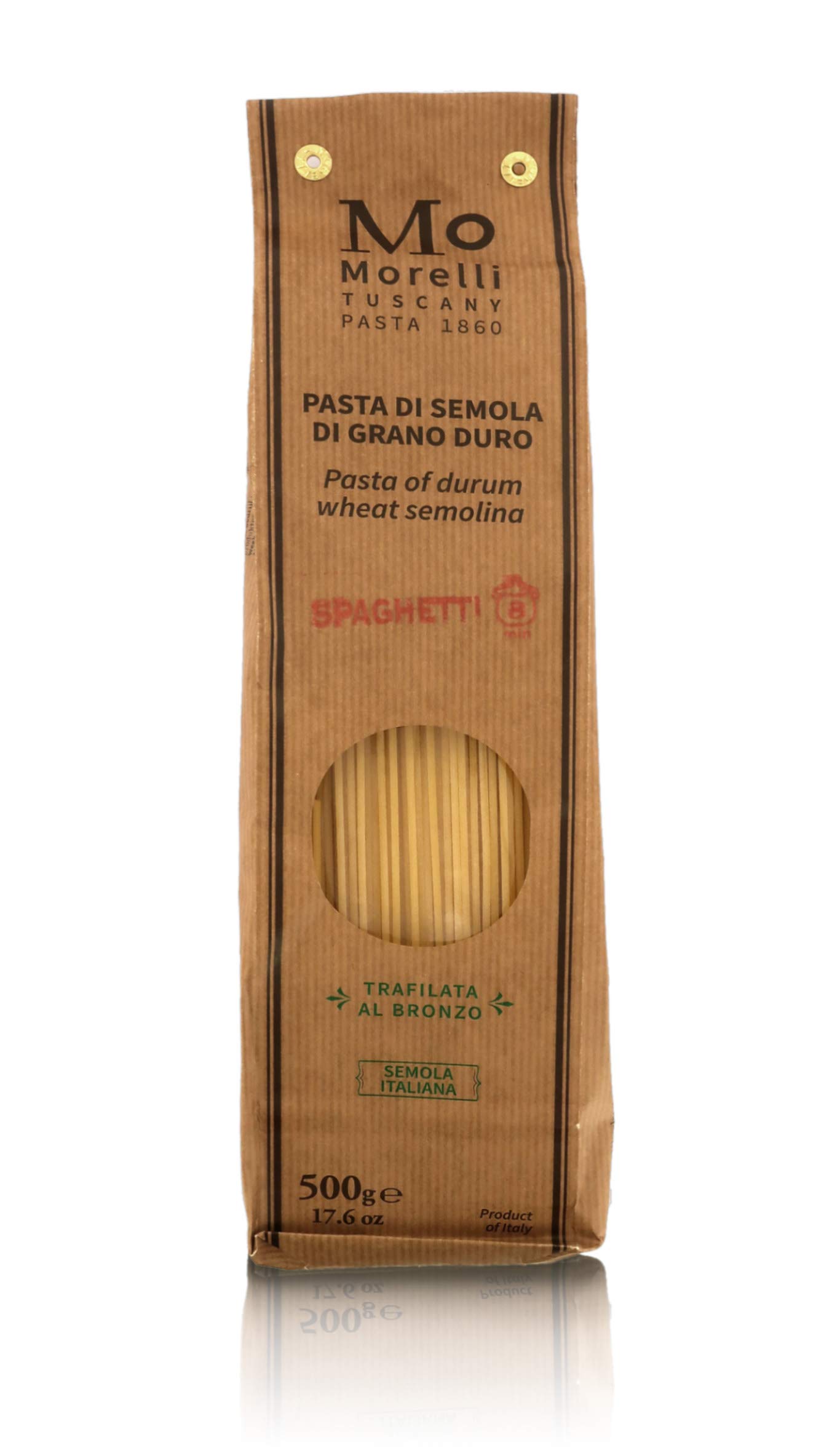 Antico Pastificio Morelli 1860 Srl Spaghetti, Pasta Italiana De Sémola De Trigo - Lote de 12 x 500g