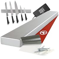 Moritz & Moritz 40 cm Portacoltelli Magnetico - Barra magnetica per coltelli guida universale