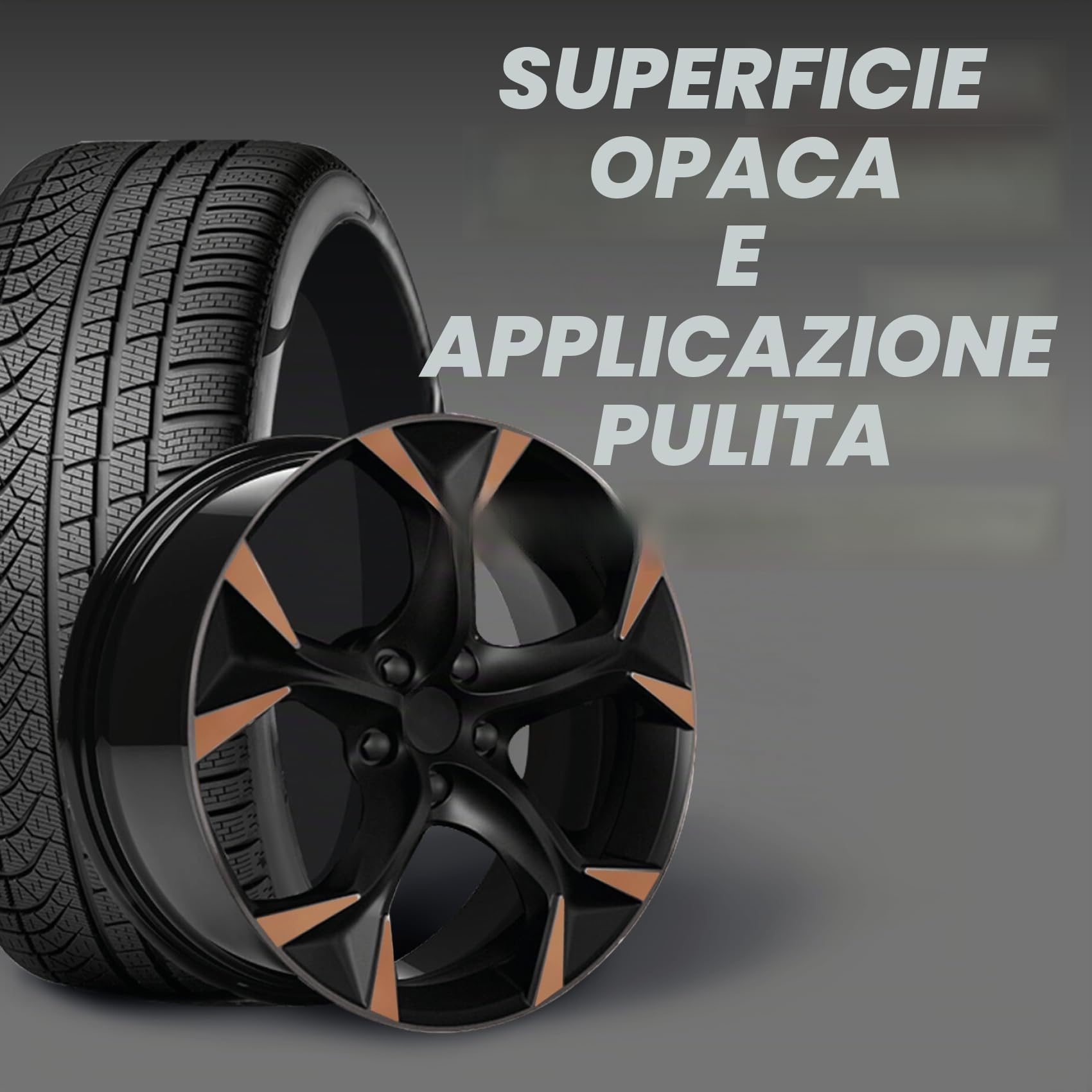 Finest Folia - Adesivi per cerchioni compatibili con Cupra Formentor, set completo di adesivi per cerchioni per auto, pellicola metallizzata, design completo, pellicola metallizzata resistente agli