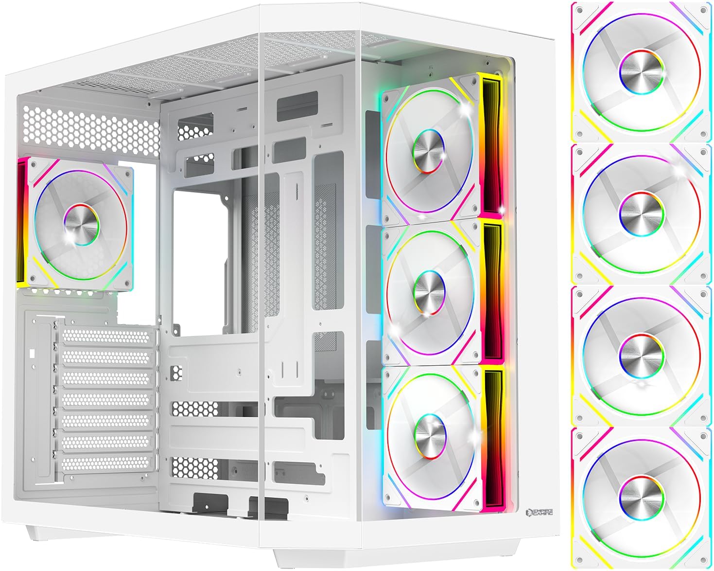 Corsair 3000D RGB Airflow Boîtier PC id-Tower - 3X AR120 RGB Fans