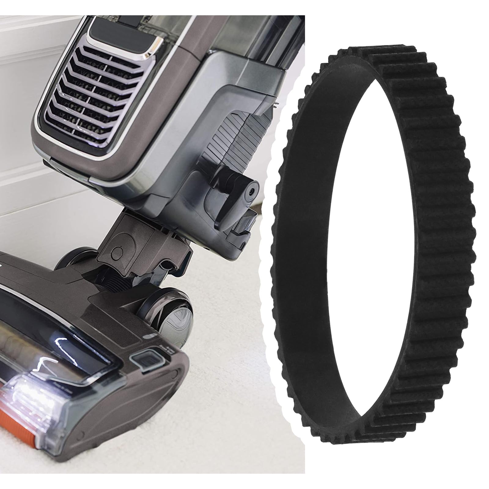 6-Pack Soft Front Brush Belts For Shark Vacuums - Replacement Belts For AZ1002, AX950, ZU782 Models - View #12