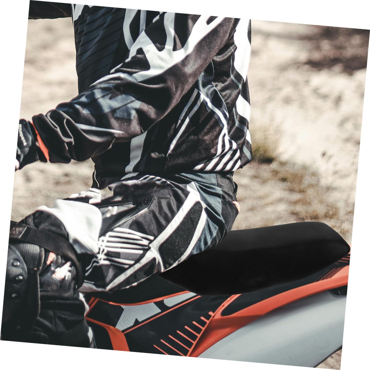 2 Coussins de Selle de Quad Mini 47-49cc, Noir, Lot de 2