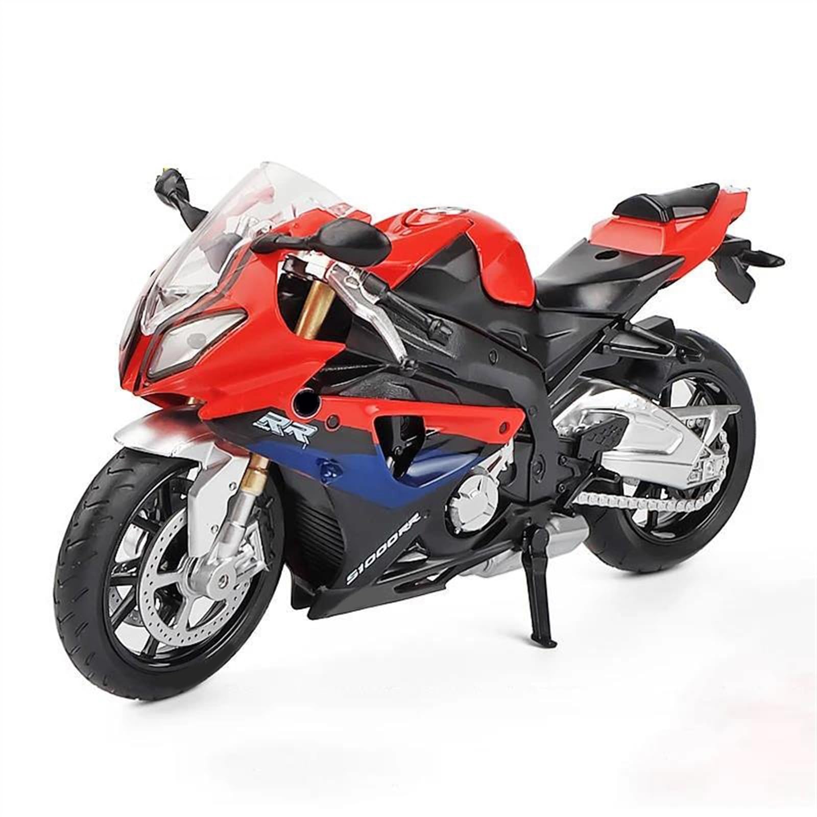 SEYXF Motorbike Toy 1:12 for BMW S1000 RR Motorcycle Metal Model Collection Simulation Diecasts Gifts(with Foam Box)
