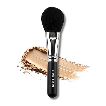 Mineral Powder Brush - Soft & Dense Synthetic Vegan Bristles