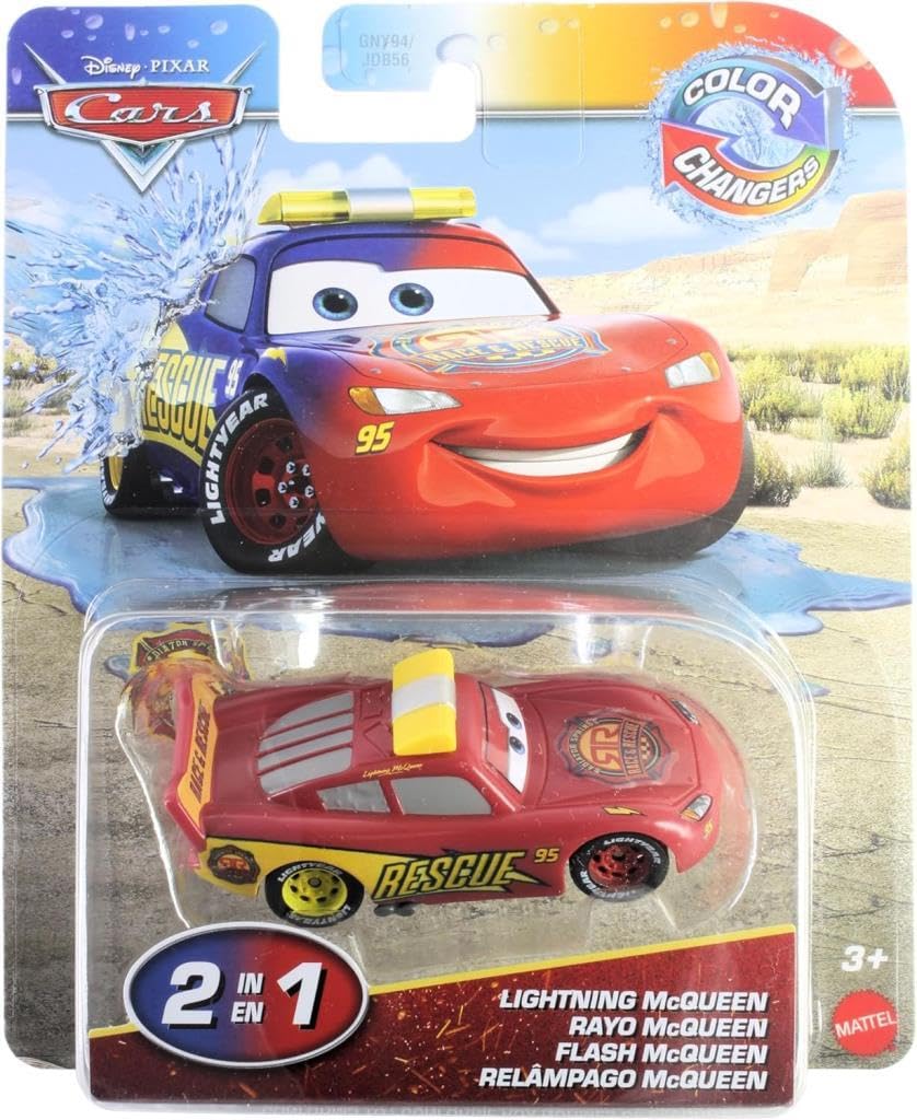 Disney Cars Vehicles Colour Changing Lightning McQueen GNY97 - JBM69