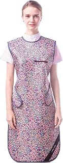 YXLYFDLY X-Ray Lead Apron 0.35mm Pb Unisex Gown - Soft, Lightweight Protection for Doctors & Radiographers (L, 25.62x39.37in)