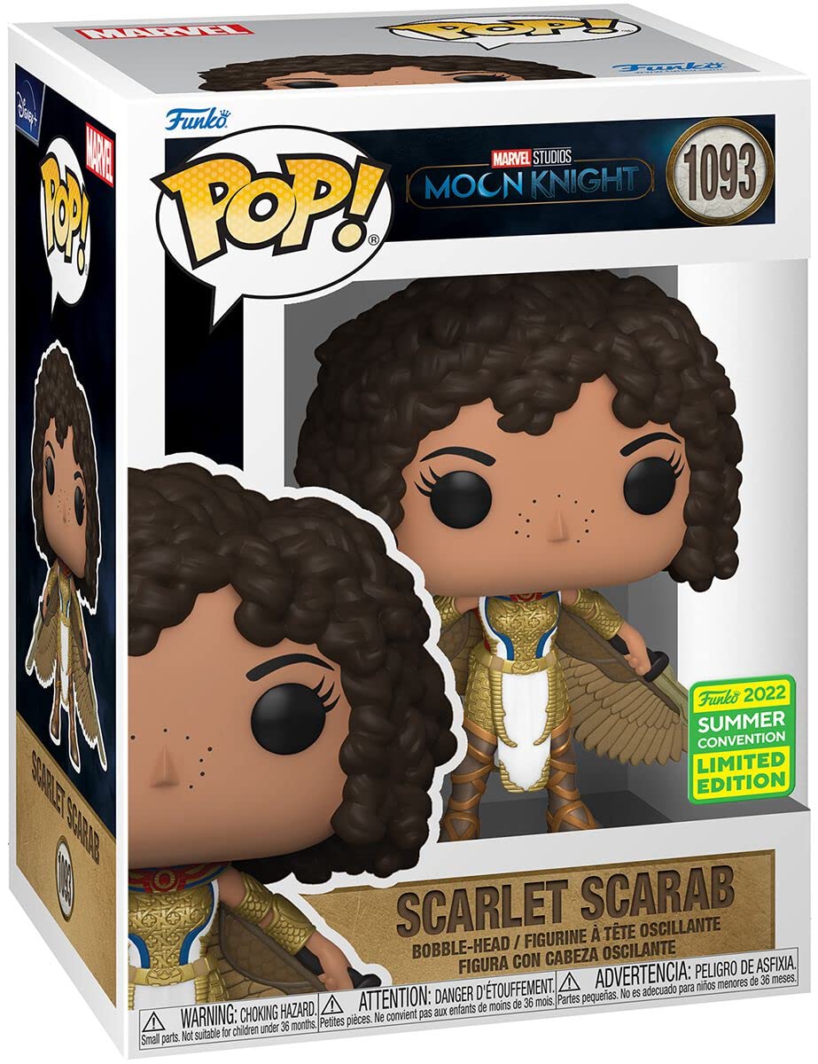 Amazon.com: Funko POP! Moon Knight #1093 - Scarlet Scarab Vinyl