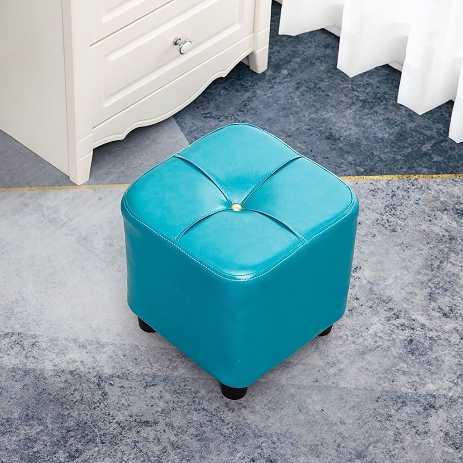 Marchepied de Couloir en Simili Cuir Haut de Gamme Ottoman avec Siège Mousse B