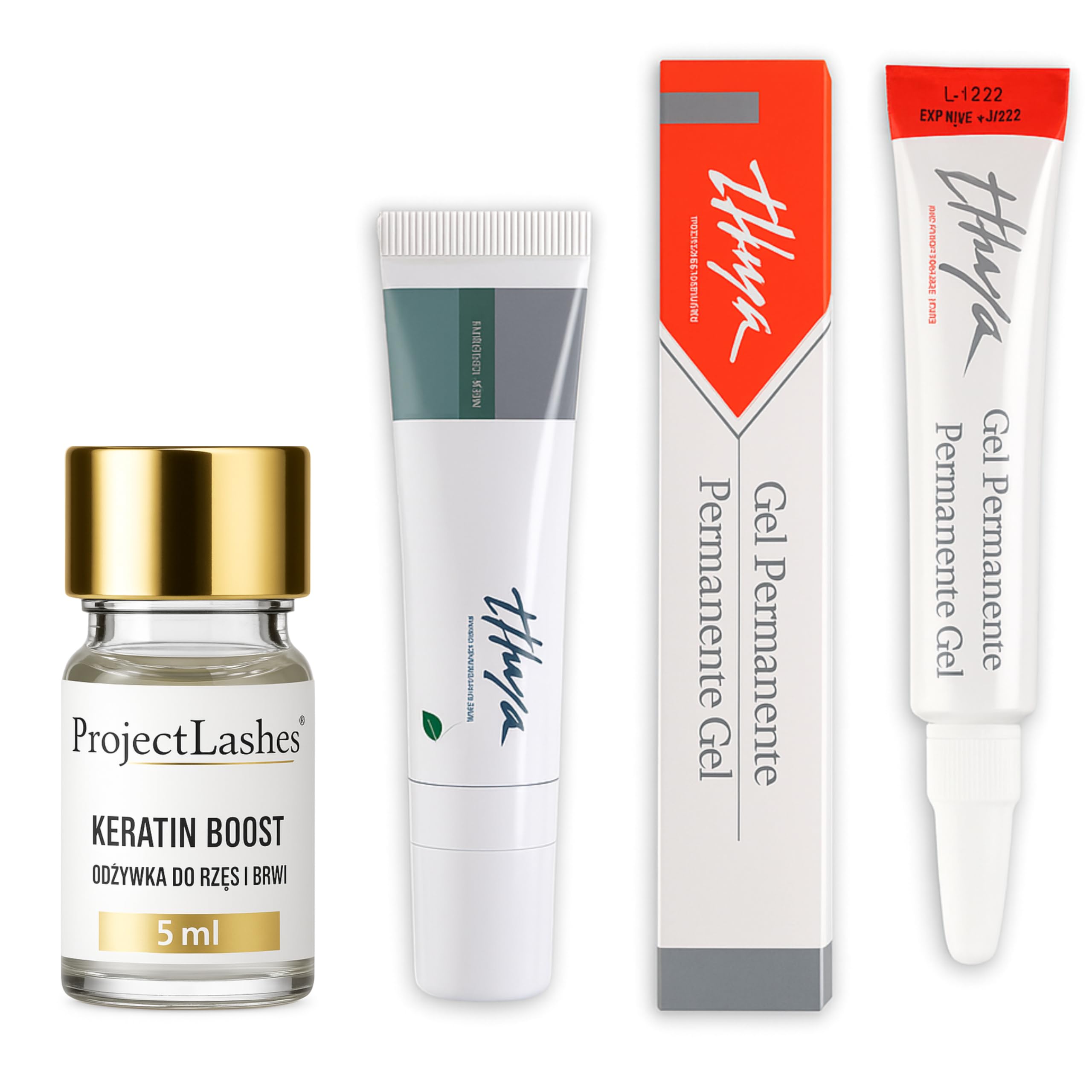 THUYA Lash Lift & Brow Lamination Set mit Keratin Serum | Professionelles Lash- und Brow-Lifting-Set mit THUYA Produkten und Keratinserum