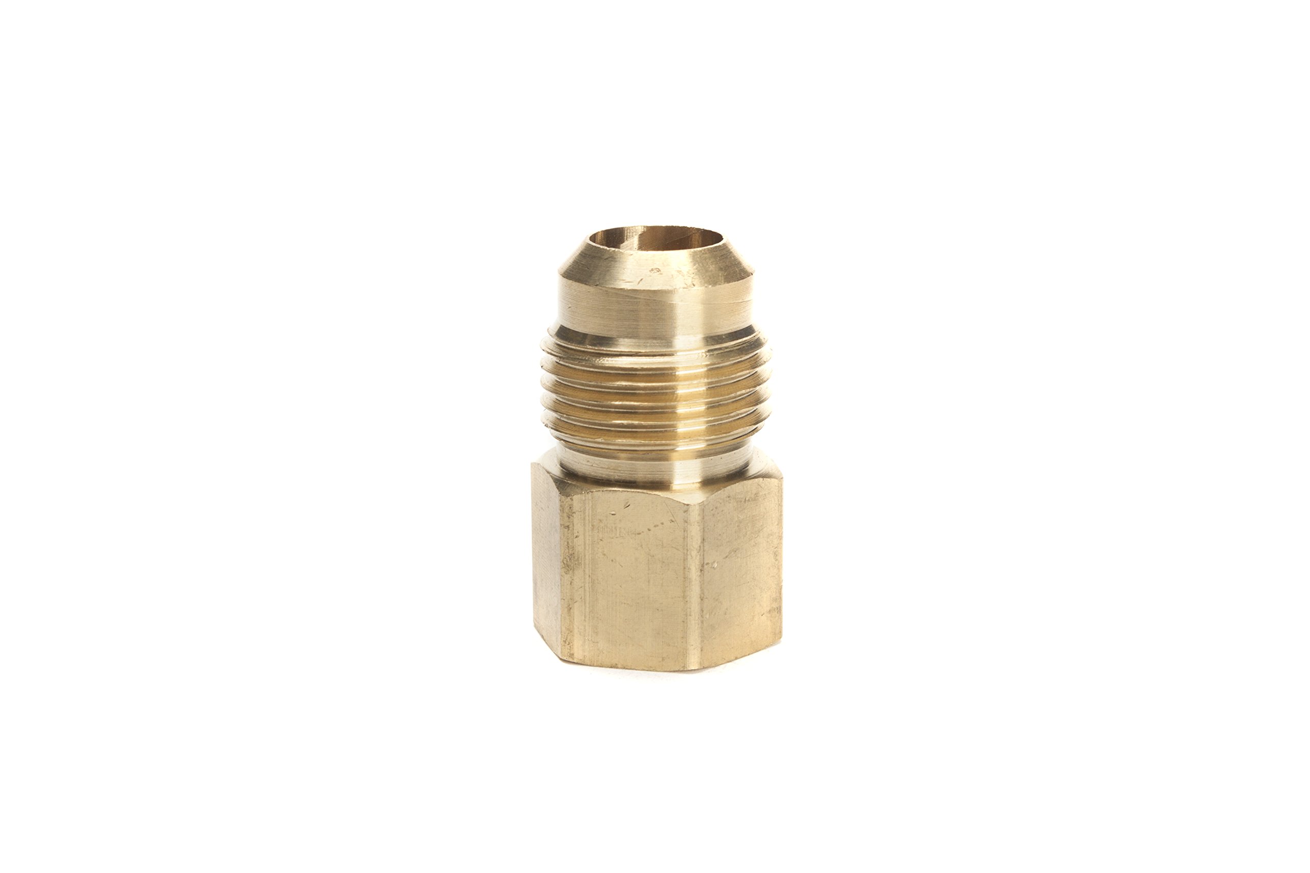 Raccord laiton flare 5/8 anti fuite avec raccordement femelle NPT 1/2