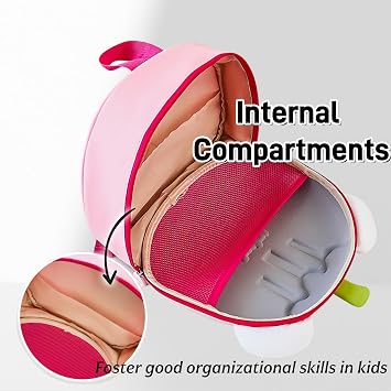 Cute Kids Backpack for Kindergarten Preschool Toddler Kawaii Bag for Girls and Boys 3-6 Cartoon Children Birthday Gifts (Pink)