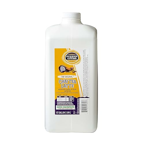 Oregon Chai Original Chai Tea Latte Concentrado jarra de 64 onzas concentrado de té líquido Chai té negro especiado para uso doméstico café servicio