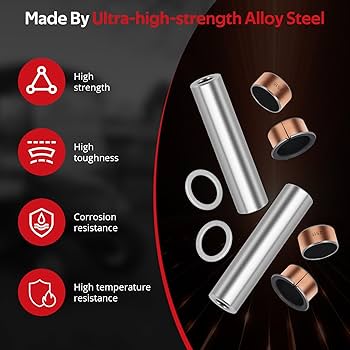 Amazon.com: Spindle King Pin Tube Bushing Kit for EZGO TXT