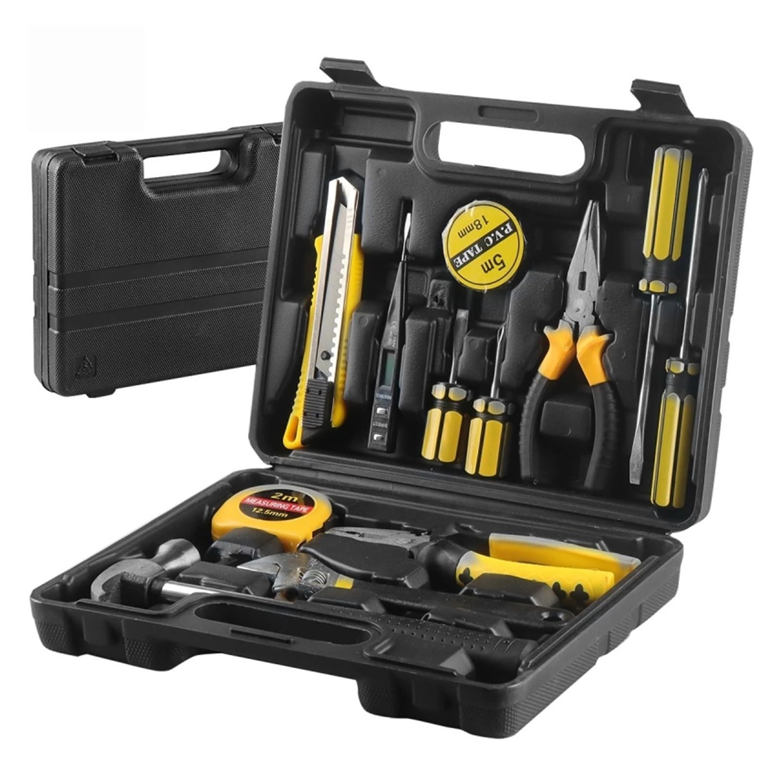 Boîte à outils complète avec kit d'outils à main pour mécanique