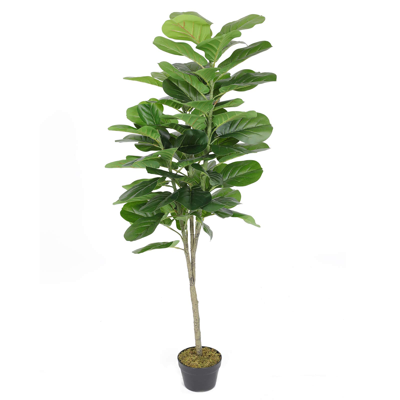 Buy VIAGDO Artificial Fiddle Leaf Fig Tree 5ft Fake Ficus Lyrata with