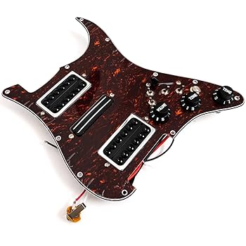 Amazon | HSH プリワイヤードストラットピックガードセット