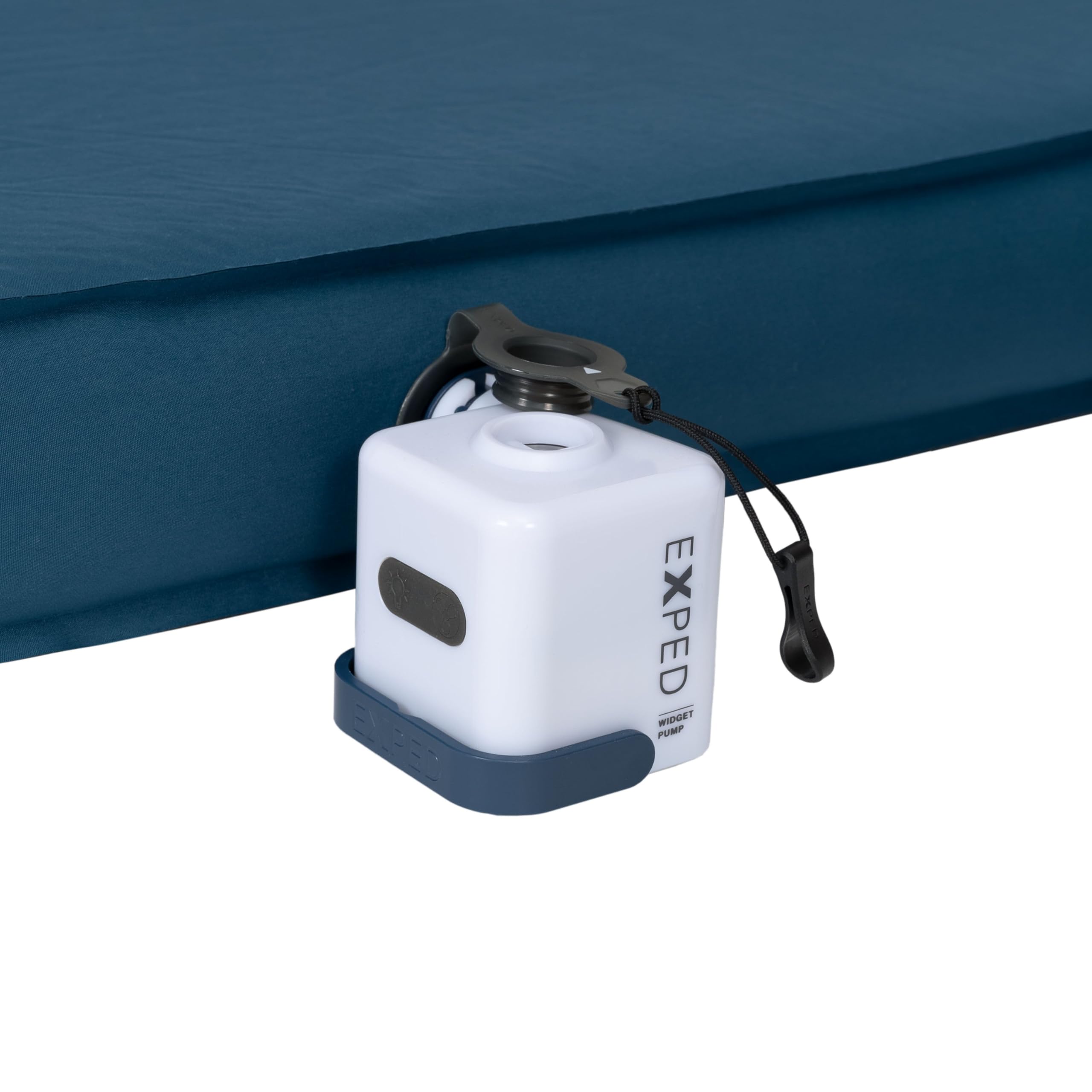 Exped Widget - Pompa per materasso ad aria, colore: Bianco