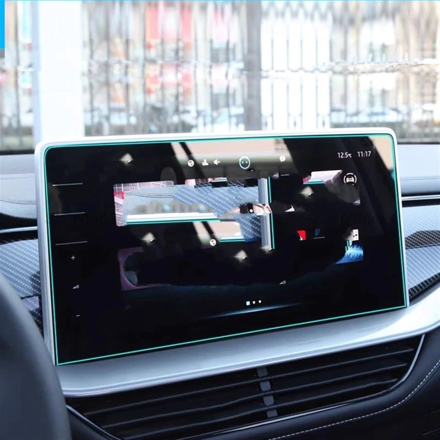 コックピット保護フィルム Compatible With Skoda For Kodiaq 2022 2023 2024 12インチ