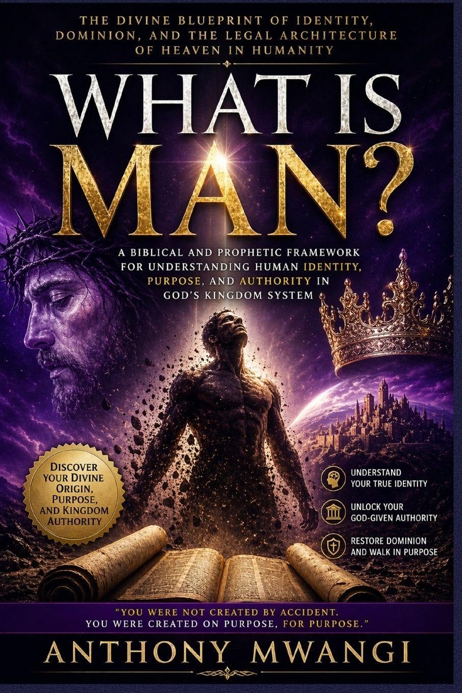 WHAT IS MAN? The Divine Blueprint of Identity, Dominion in Humanity: A Biblical and Prophetic Framework for Understanding Human Identity, Purpose, and Authority in God’s Kingdom System