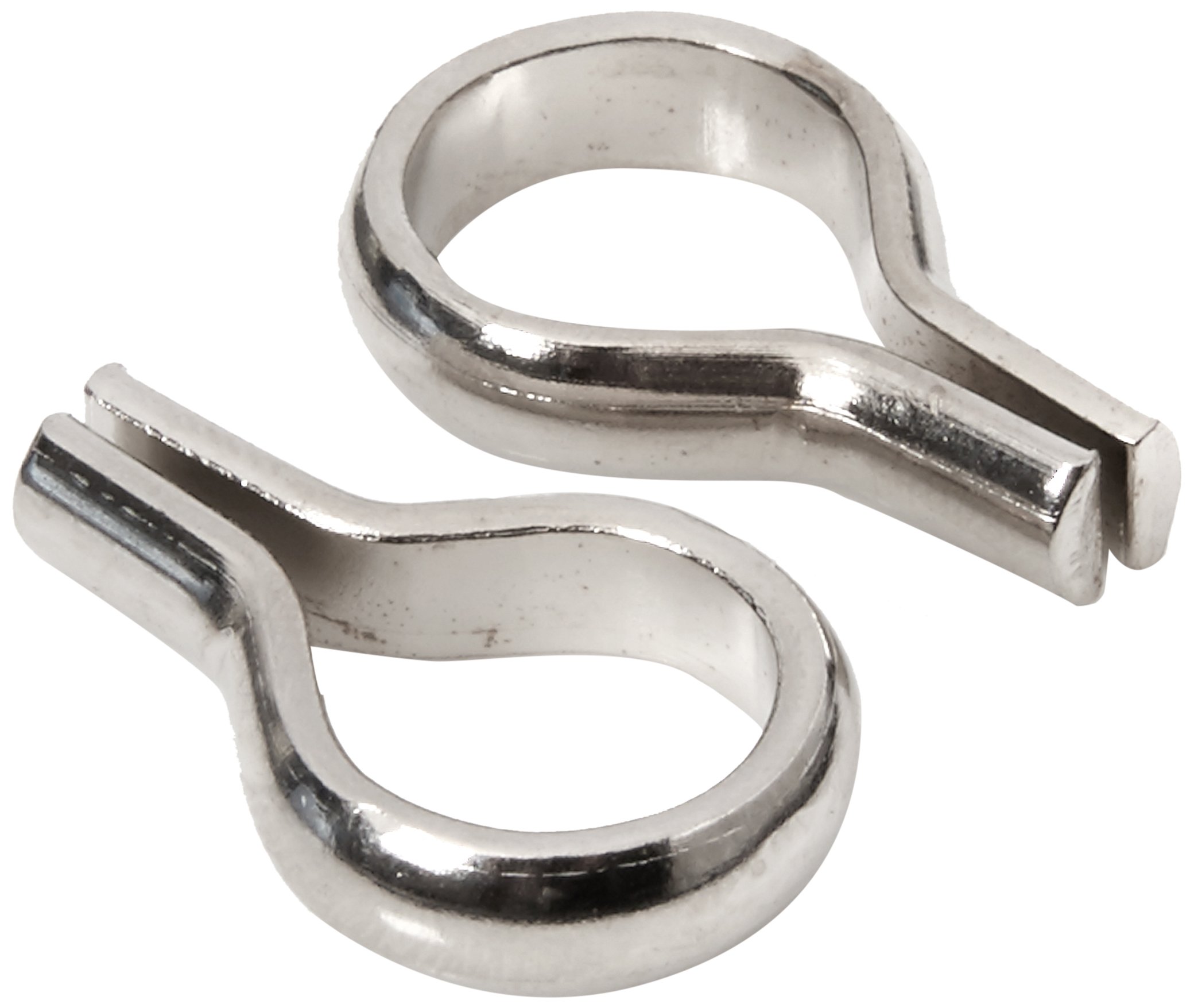 Merriway Nickel Bh04390 (10 Pcs) Banjo Style Bookcase Stud, Plated Steel 6Mm Diameter - Pack Of 10 Pieces