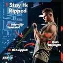 FX FFEXS Premium Pull Up Resistance Bands for Assisted for Pull Up Chin Up Exercise gallery image