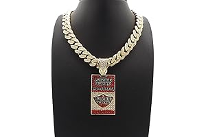 Spiritual Iced Cuban Link Chain with Jewelry Accessories For Swisher Sweets Cigarillos - 20 inches