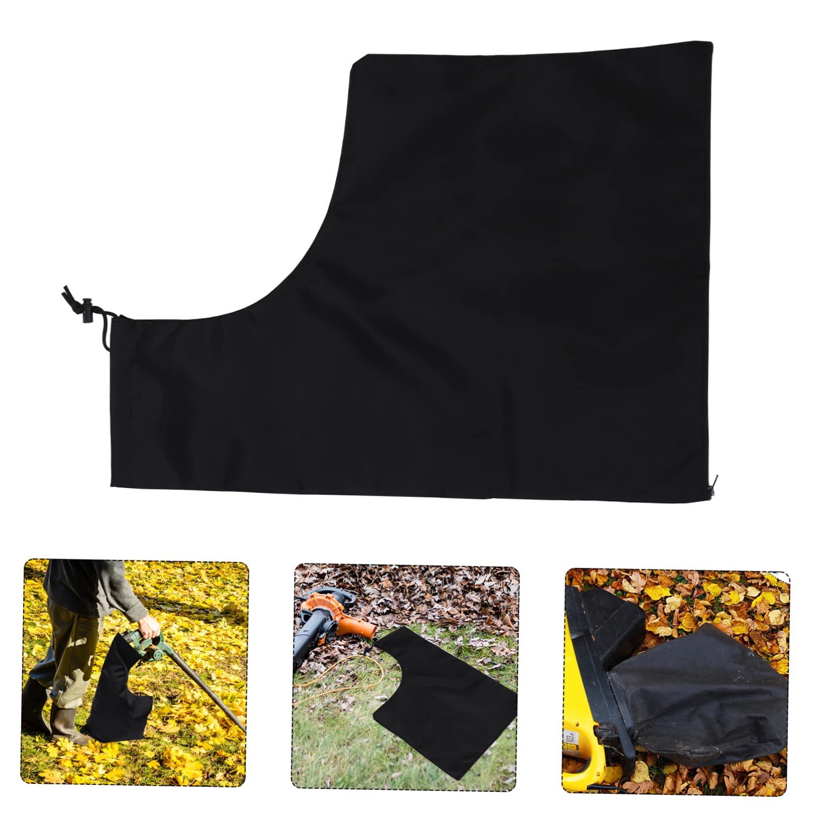 Yardwe 4 Pz Sacco raccolta foglie cadute borsa a foglia in tessuto oxford buster spolverino spazzatura vuoto borsa per foglia caduta sacchetti per soffiatori di foglie Panno Oxford Black