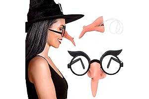 2 Pcs Witch Noses for Adults