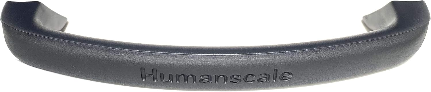 Humanscale OCS Headrest Handle Bumper Graphite Color Freedom Chair with Headrest
