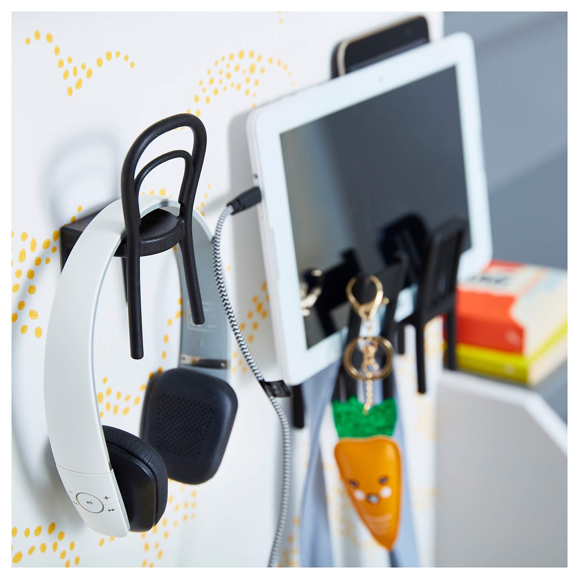 Amazon.co.jp: IKEA/イケア FJANTIG：フック3個セット ブラック