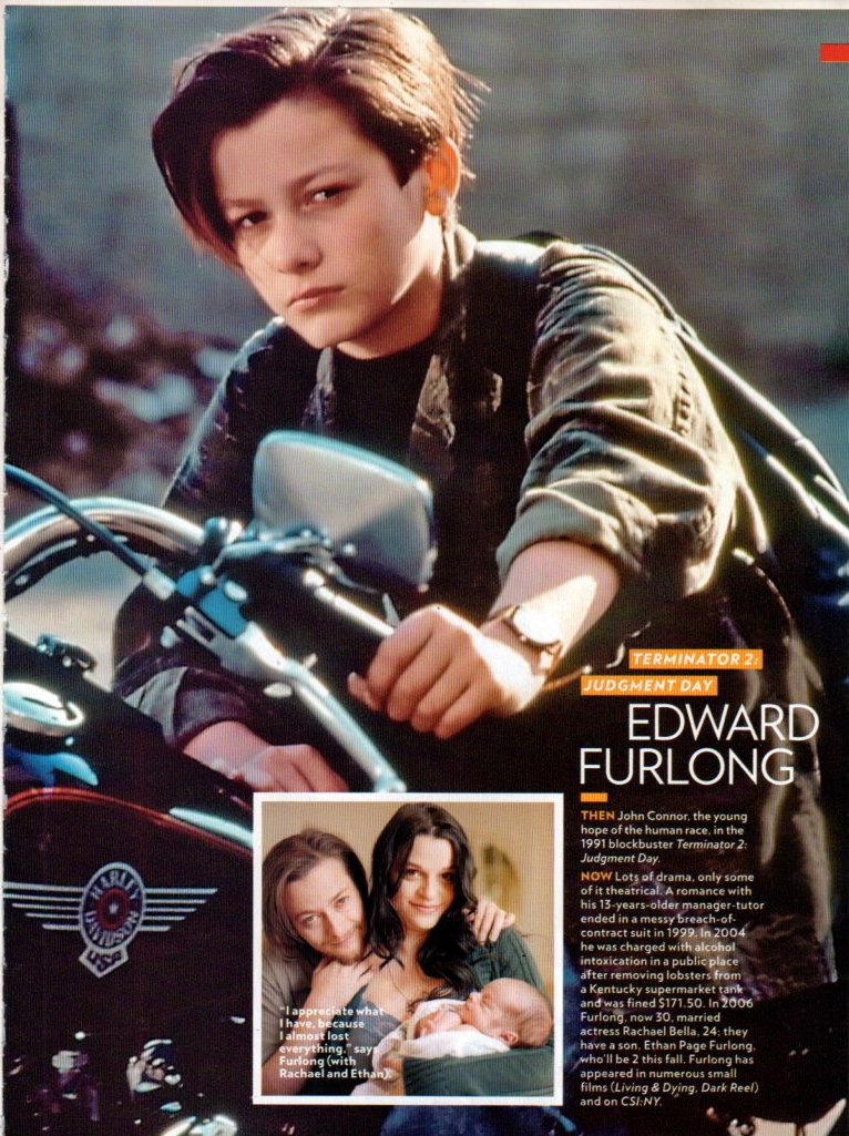 Amazon.com: Edward Furlong original clipping magazine photo 1pg