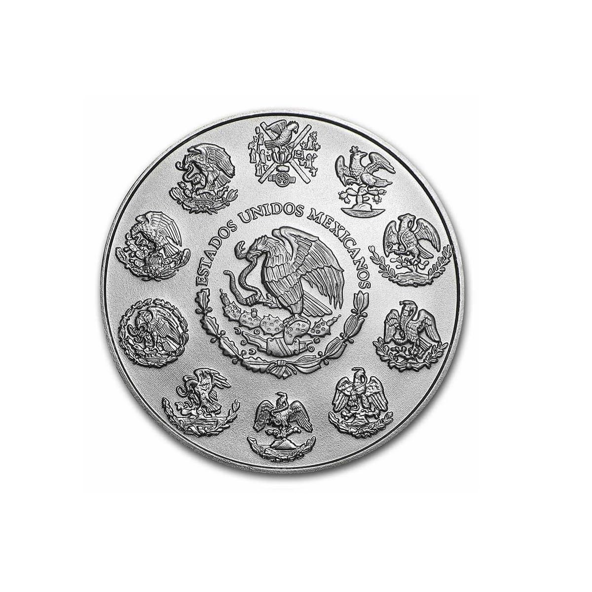 Silbermünze Libertad (Mexiko), 31,1 g (Unze), aktuelles oder früheres Jahr, inklusive Kapsel.
