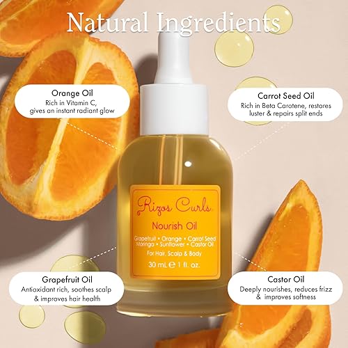 Miniatura 2 de Rizos Curls Aceite nutritivo para cabello cuero cabelludo y cuerpo 1 fl oz