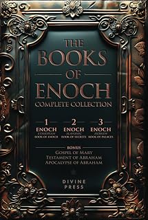 Books of Enoch Complete Collection: 1, 2 & 3 Enoch with Original Illustrations & Bonus Apocrypha (Illustrated Edition)