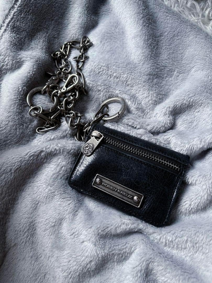 ROSENKREUZ シルバー ウォレットチェーン 65cm Rosen Kreuz】fold over