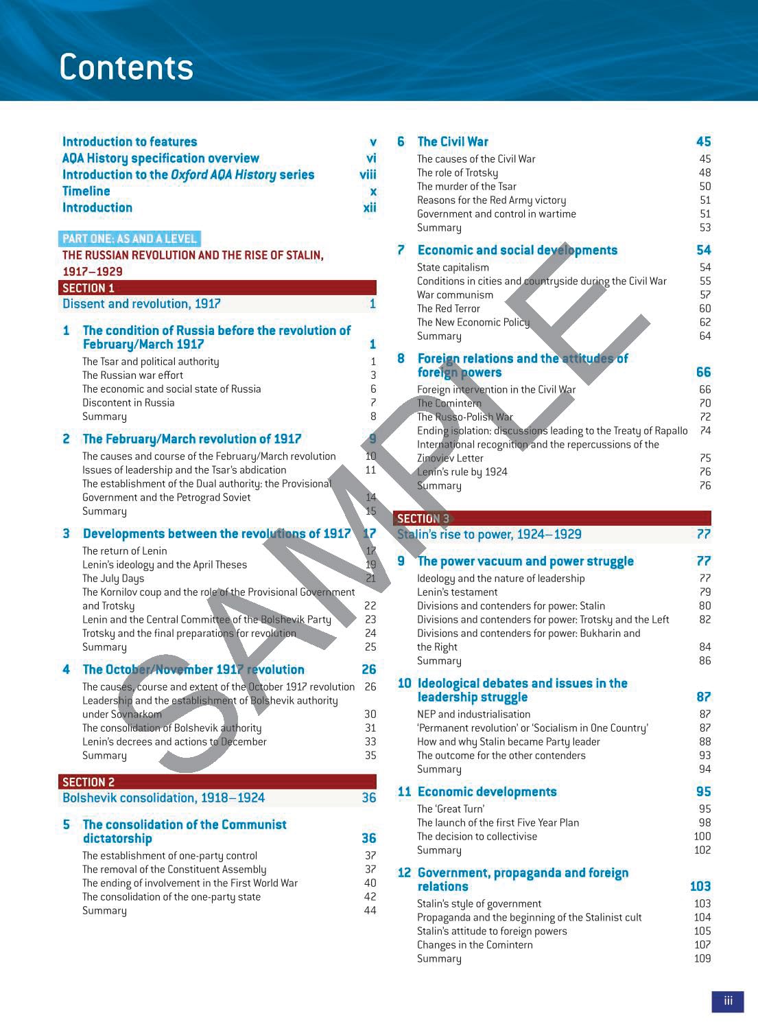 Oxford AQA History for A Level: Revolution and Dictatorship: Russia 1917-1953