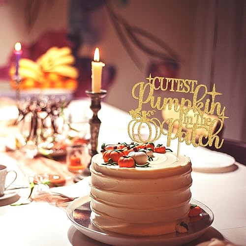Miniatura 3 de Decoración de calabaza más linda en el parche, decoración de baby shower, baby shower de otoño, Halloween, Acción de Gracias, bebé, revelación de