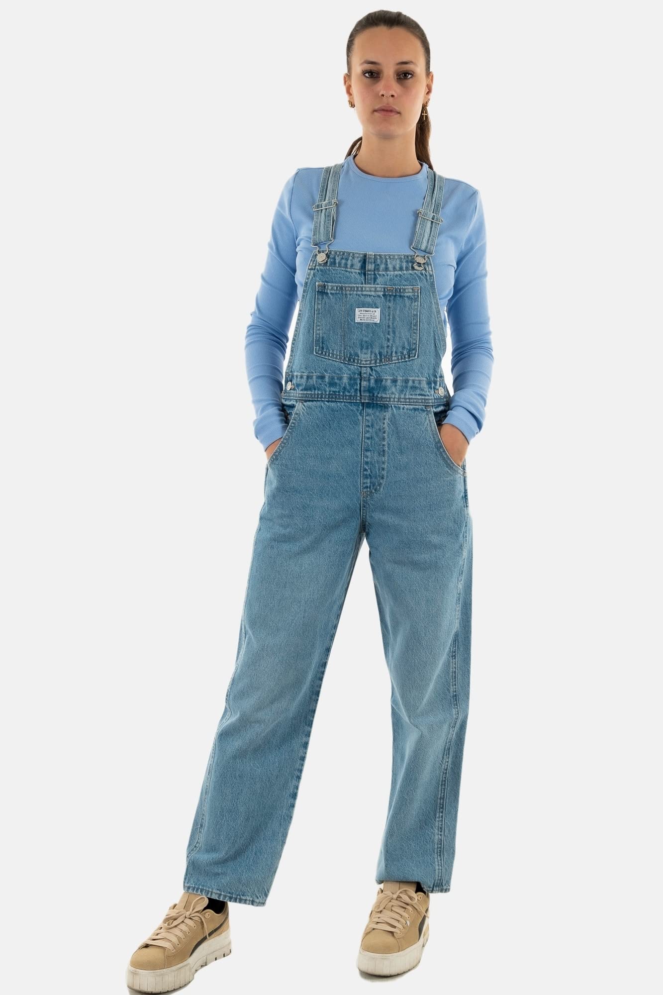 Levi's Damskie kombinezony w stylu vintage, Z6765 Light Indigo, L
