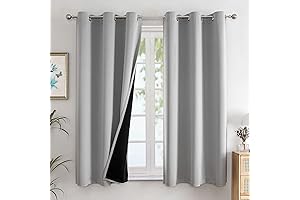 ChrisDowa 100% Blackout Curtains: Say Goodbye to Unwanted Light
