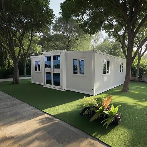 Modernized Tiny Home Upgraded Features, Tiny House Including Two Bedrooms and Bath, Perfect Tiny Houses to Live in for Adults, Prefab Tiny Homes for Sale with Full Kitchen